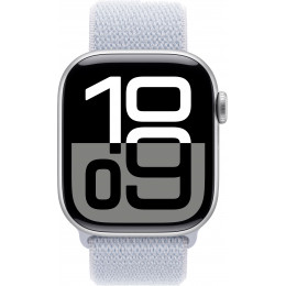 Apple Watch S10 42mm Sport Loop Blue Cloud, Silver