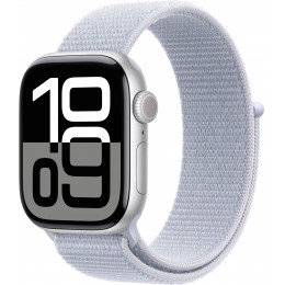 Apple Watch S10 42mm Sport Loop Blue Cloud, Silver