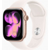 Apple Watch Series 11 46mm Rose Gold Aluminum Case with Sport Light Blush