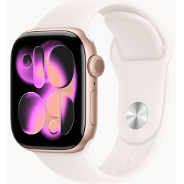 Apple Watch Series 11 42mm Rose Gold Aluminum Case with Sport Light Blush