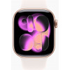 Apple Watch Series 11 46mm Rose Gold Aluminum Case with Sport Light Blush