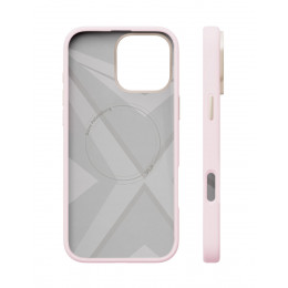 Чехол защитный "vlp" Aster Pro Case c MagSafe для iPhone 16 Pro Max, розовый
