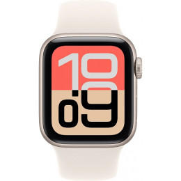 Умные часы Apple Watch SE 3 40mm (2025) Starlight Aluminum Case with Sport Band Starlight