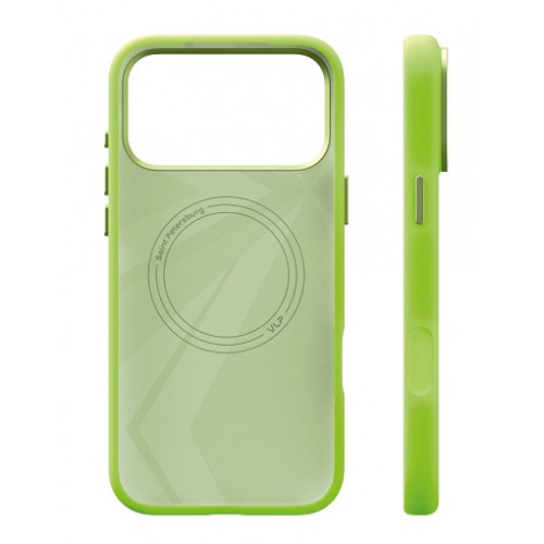 Чехол защитный Aster Pro Case с MagSafe для 17 Pro, Лайм