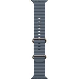 Apple Watch Ultra 3 (2025) 49mm Natural Titanium Case with Blue Ocean Band