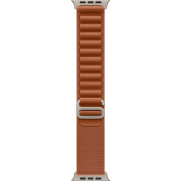 Apple Watch Ultra 3 (2025) 49mm Natural Titanium Case with Terra Cotta Alpine Loop