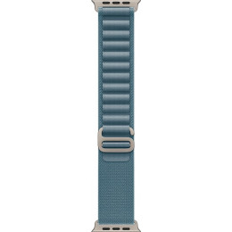 Apple Watch Ultra 3 (2025) 49mm Natural Titanium Case with Light Blue Alpine Loop