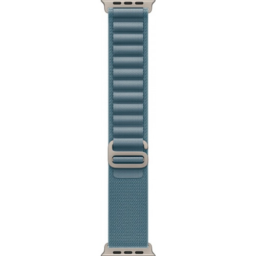 Apple Watch Ultra 3 (2025) 49mm Natural Titanium Case with Light Blue Alpine Loop
