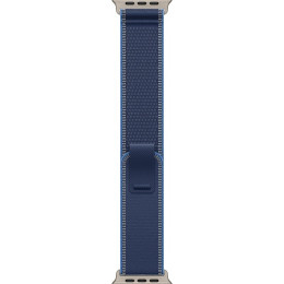 Apple Watch Ultra 3 (2025) 49mm Natural Titanium Case with Blue/Bright Blue Trail Loop