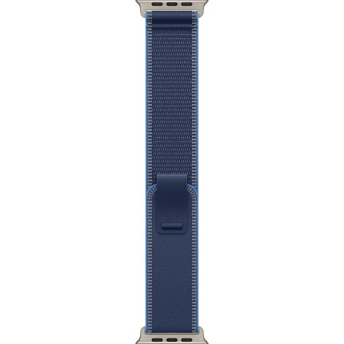 Apple Watch Ultra 3 (2025) 49mm Natural Titanium Case with Blue/Bright Blue Trail Loop