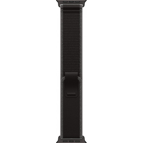Apple Watch Ultra 3 (2025) 49mm Black Titanium Case with Black/Charcoal Trail Loop