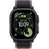 Apple Watch Ultra 3 (2025) 49mm Black Titanium Case with Black/Charcoal Trail Loop