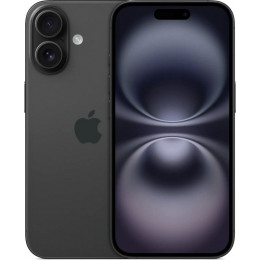 Смартфон Apple iPhone 16 128GB, Black (черный)