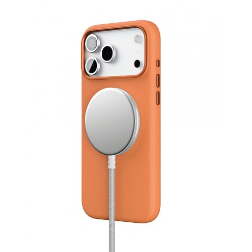 Чехол защитный Aster Pro Case с MagSafe для iPhone 17 Pro, Оранжевый