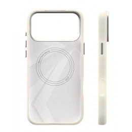 Чехол защитный Aster Pro Case с MagSafe для iPhone 17 Pro, Белый