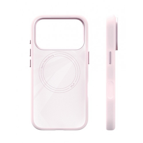 Чехол защитный Aster Pro Case с MagSafe для iPhone 17 Pro, Розовый