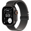 Apple Watch Ultra 3 (2025) 49mm Black Titanium Case with Black Titanium Milanese Loop