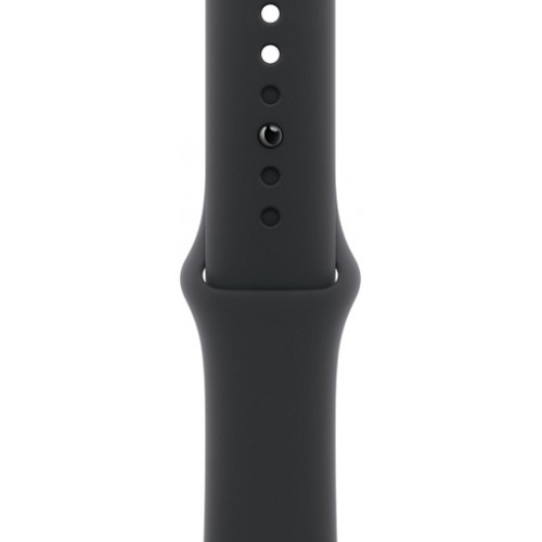 Apple Watch Series 11 46mm Space Gray Aluminum Case with Sport Band Black