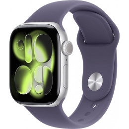 Apple Watch Series 11 42mm Silver Aluminum Case with Sport Band Fog