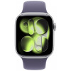 Apple Watch Series 11 46mm Silver Aluminum Case with Sport Band Fog