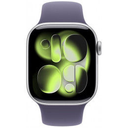 Apple Watch Series 11 42mm Silver Aluminum Case with Sport Band Fog