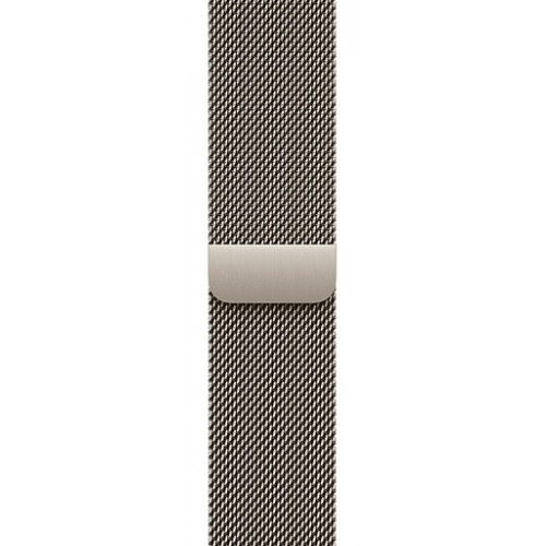 Apple Watch Series 11 46mm Natural Titanium Case with Milanese Loop Natural