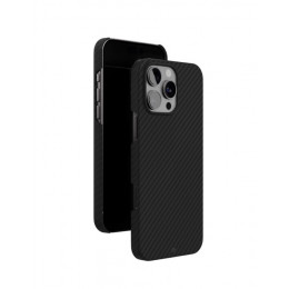 Чехол защитный "vlp" Kevlar Case c MagSafe для iPhone 16 Pro Max, черный