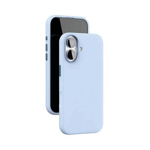 Чехол защитный Aster Pro Case с MagSafe для iPhone 17, Голубой