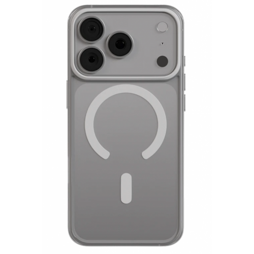 Чехол AceCase 17 Pro Max Crystal Shield Silver