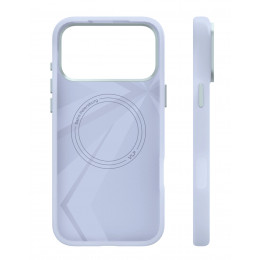 Чехол защитный VLP Aster Pro Case с MagSafe для iPhone 17 Pro, голубой