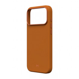 Чехол Magssory для iPhone 17 Pro, экокожа, MagSafe, orange