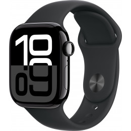 Apple Watch S10 42mm Sport Band, Black