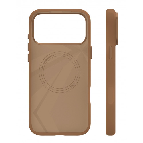 Чехол защитный Aster Pro Case с MagSafe для iPhone 17 Pro, Мокка