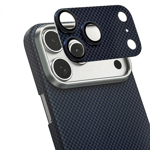 Защита на камеру Keephone Kevlar Lens синий iPhone 17 Pro