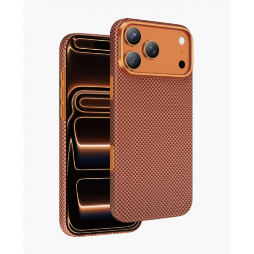 Чехол Keephone iPhone 17 Pro Kevlar Norra бордовый