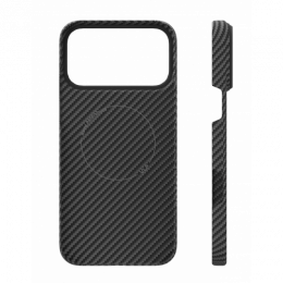 Чехол защитный Kevlar Case с MagSafe для iPhone 17 Pro, Черный