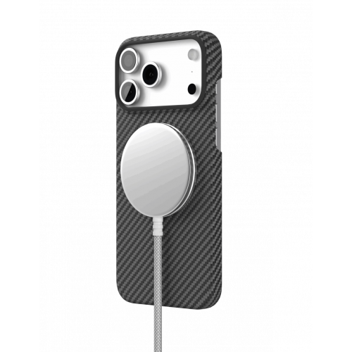 Чехол защитный Kevlar Case с MagSafe для iPhone 17 Pro, Черный