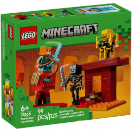 21266 LEGO Minecraft Битва с лавой в ​​Незере