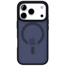 Чехол защитный "vlp Lite" Bloom Case с MagSafe для iPhone 17 Pro, темно-синий