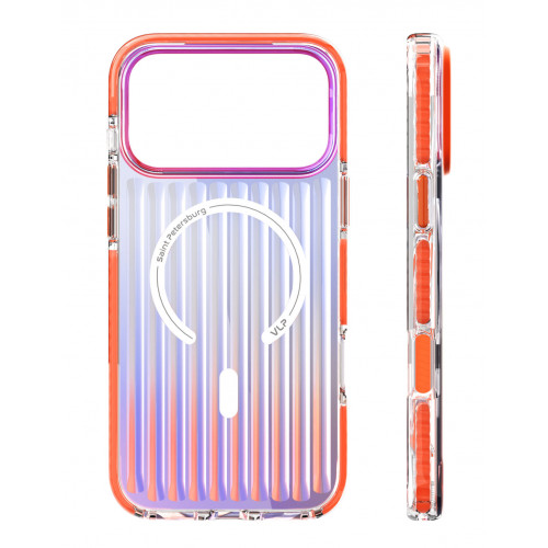 Чехол защитный Pulse Case с MagSafe для iPhone 17 Pro, Оранжевый