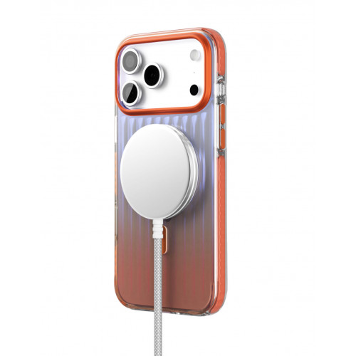 Чехол защитный Pulse Case с MagSafe для iPhone 17 Pro, Оранжевый