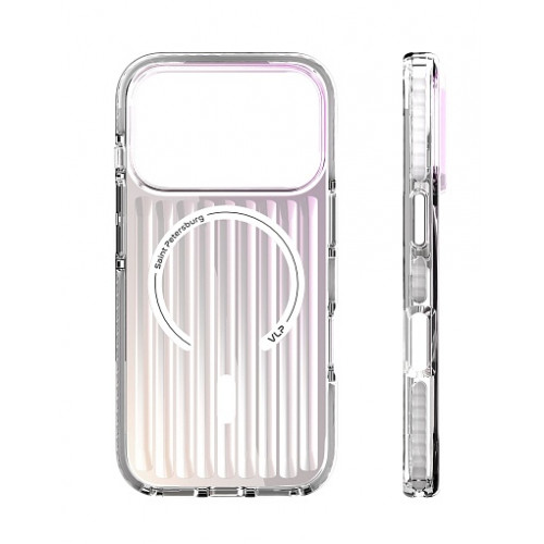 Чехол защитный Pulse Case с MagSafe для iPhone 17 Pro, Перламутровый