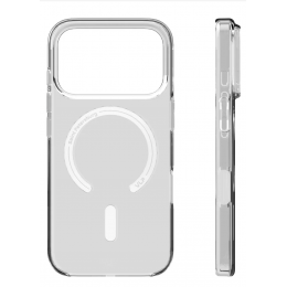 Чехол защитный Puro Case с MagSafe для iPhone 17 Pro, Прозрачный