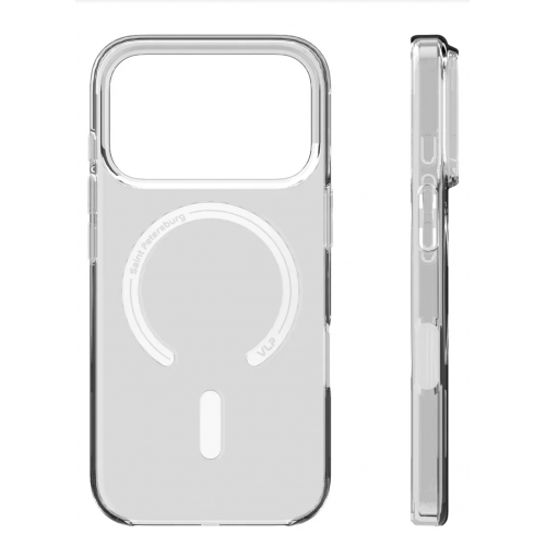 Чехол защитный Puro Case с MagSafe для iPhone 17 Pro, Прозрачный