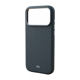 Чехол Magssory для iPhone 17 Pro, экокожа, midnight