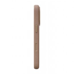 Чехол Magssory для iPhone 17 Pro, экокожа, MagSafe, Latte