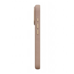 Чехол Magssory для iPhone 17 Pro, экокожа, MagSafe, Latte