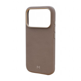 Чехол Magssory для iPhone 17 Pro, экокожа, MagSafe, Latte