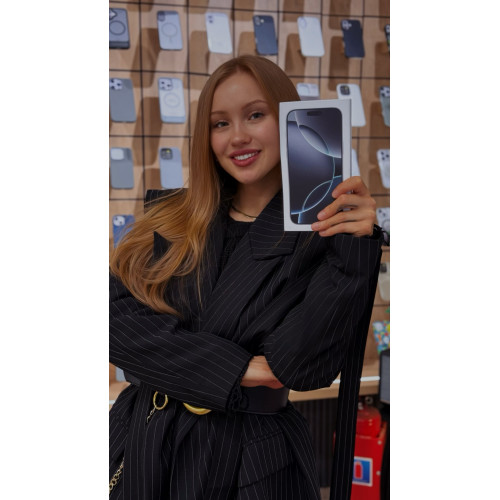 Распаковка iPhone 16 Pro White