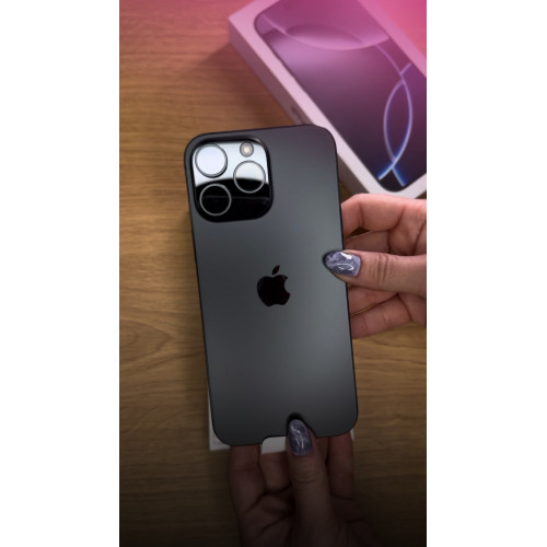 Распаковка iPhone 16 Pro черный
